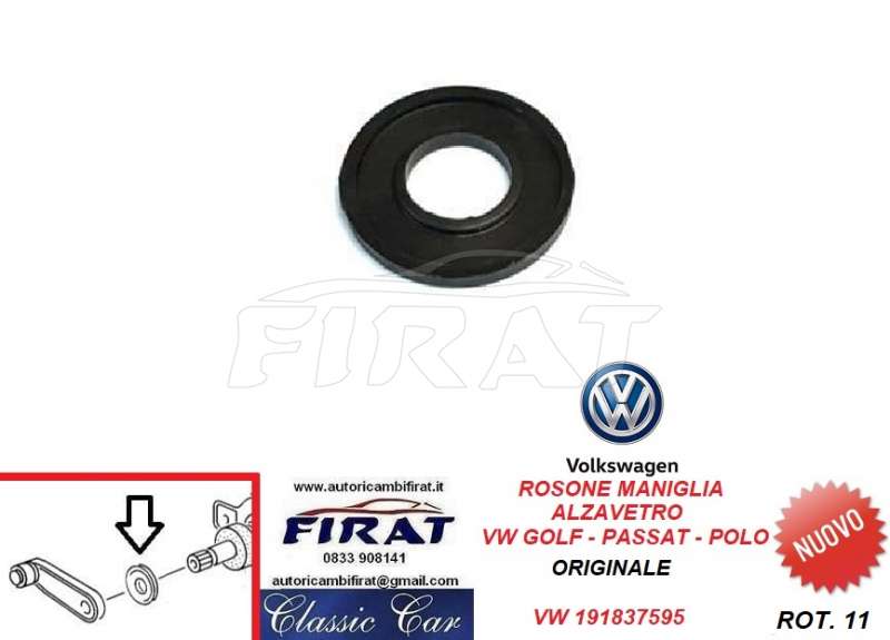 ROSONE MANIGLIA ALZAVETRO VW GOLF - PASSAT - POLO (191837595)